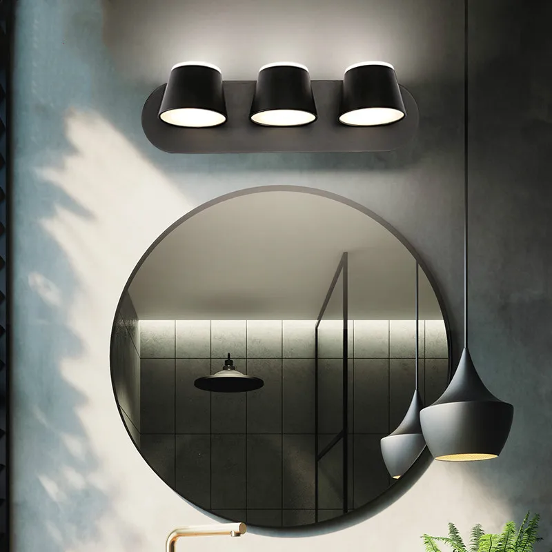 Скандинавские простые светодиодные зеркальные фары туалетный столик зеркальный