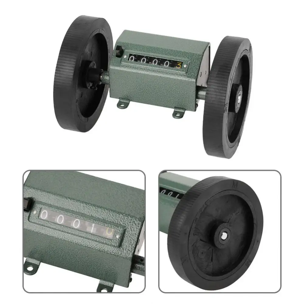 Practical 5 Digits Counter Rolling Wheel 0-9999.9m Length Max Speed 200RPM Z96-F for Measuring | Инструменты
