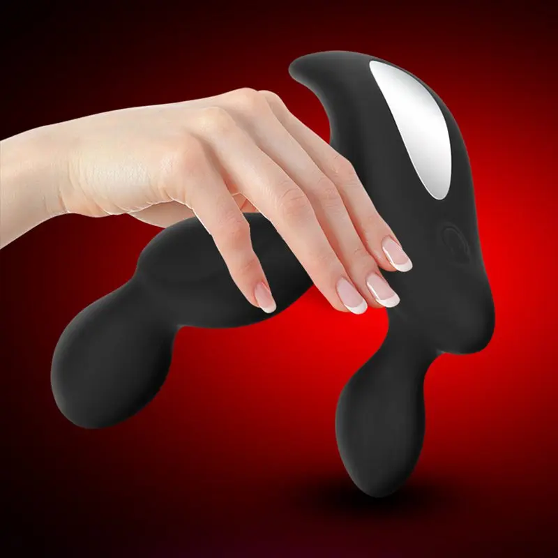 Силиконовый массажер простаты анальный Вибраторы анальная пробка Мужской