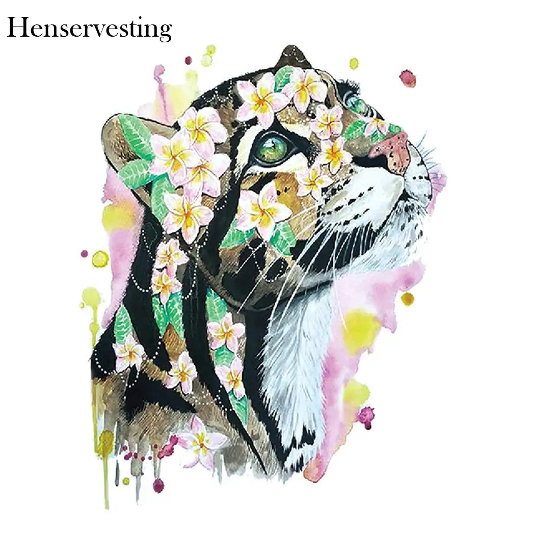 Африканский Лев временная татуировка Индийский Племенной могучий лев воин