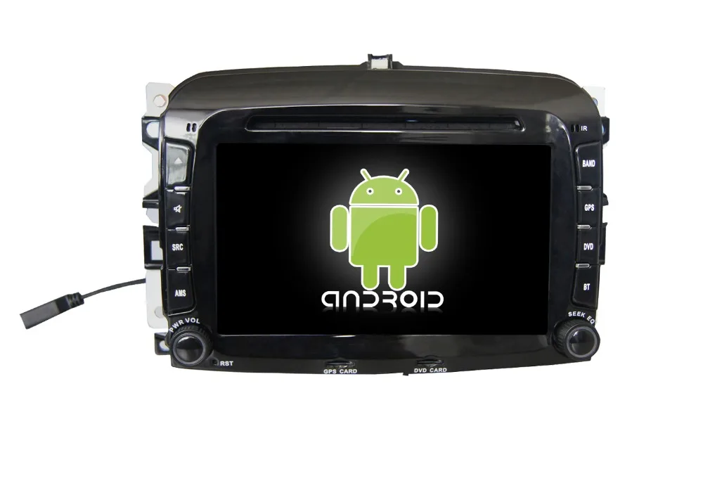 Navirider Автомобильный dvd плеер для Fiat F500L octa core android 8.1.0 Автомобильный gps мультимедийное головное устройство стерео магнитофон