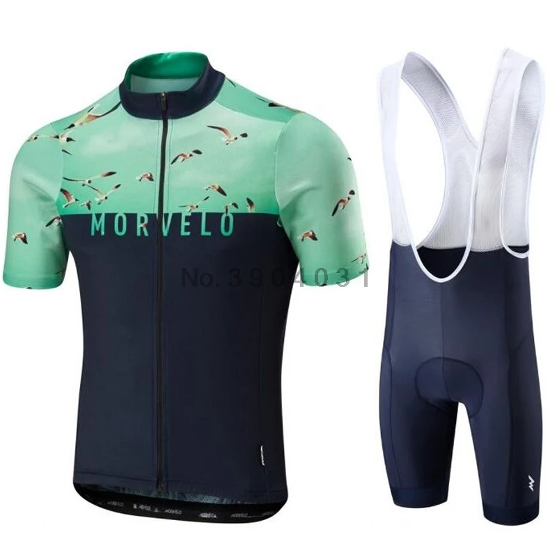 2018 Morvelo дышащие летние Vélo шорты Bib Set велосипедов Спортивная одежда Костюмы