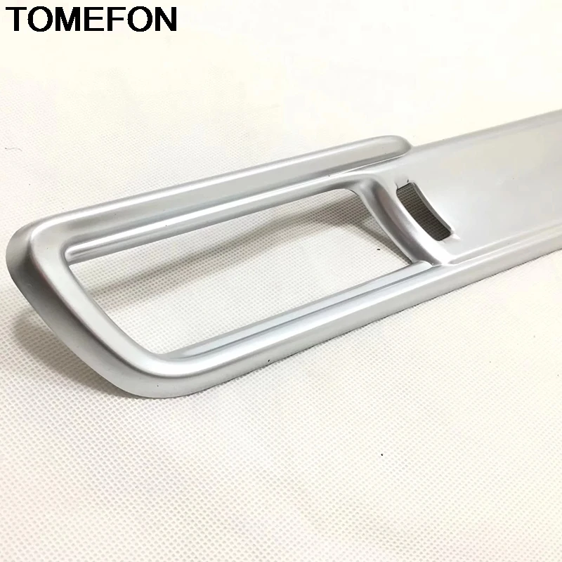 TOMEFON для Toyota Camry XV70 2017 2018 2019 LHD центральной консоли полосы Обложка отделка Литье
