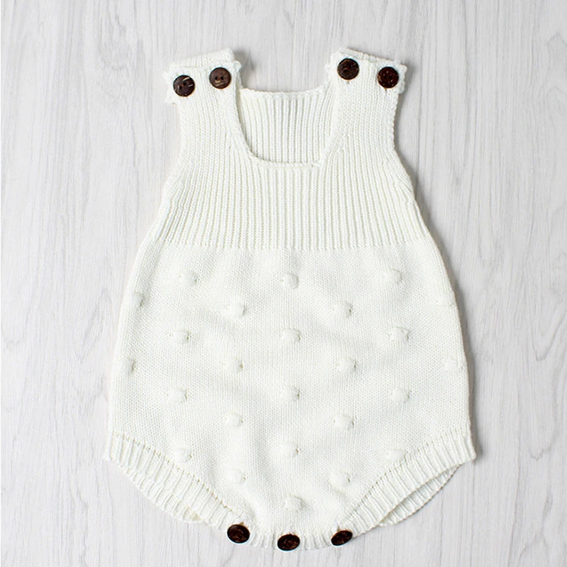 Трикотажная одежда для маленьких мальчиков и девочек Хлопковый вязаный