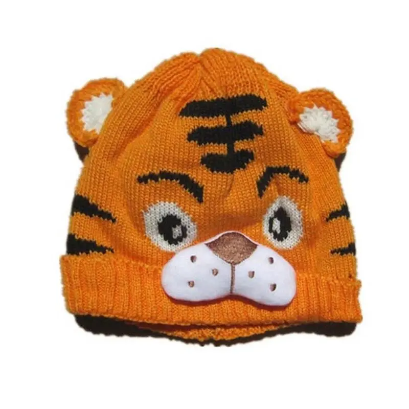1pcs Baby Girls Boys Kids Toddlers Crochet Knit Cute Tiger Hat Cap Beanie Bonnet | Детская одежда и обувь