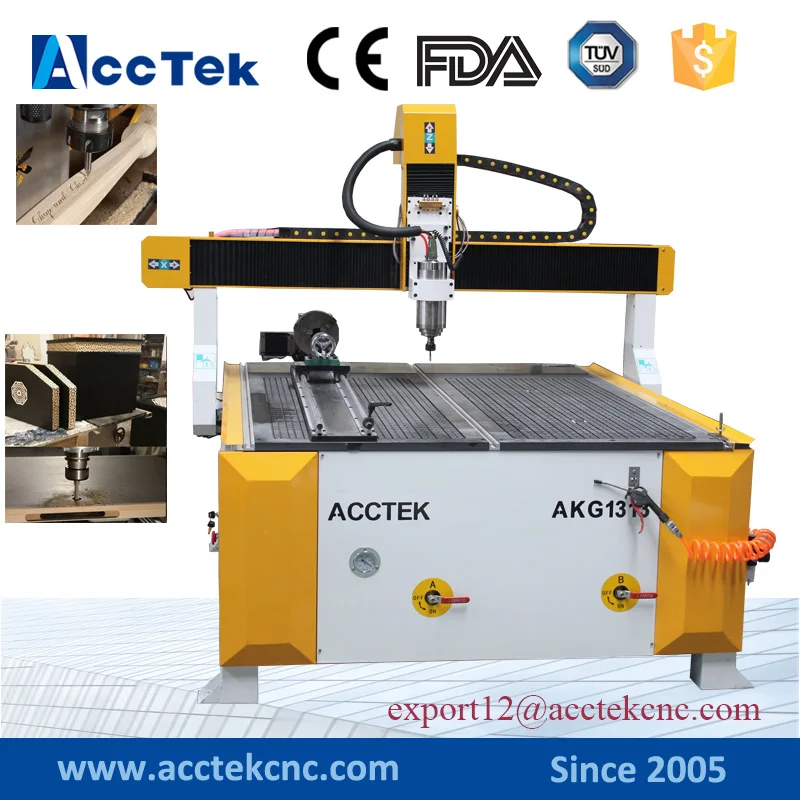 Фрезерный станок с ЧПУ для резки дерева алюминия меди резины пены фрезерный 1313 |