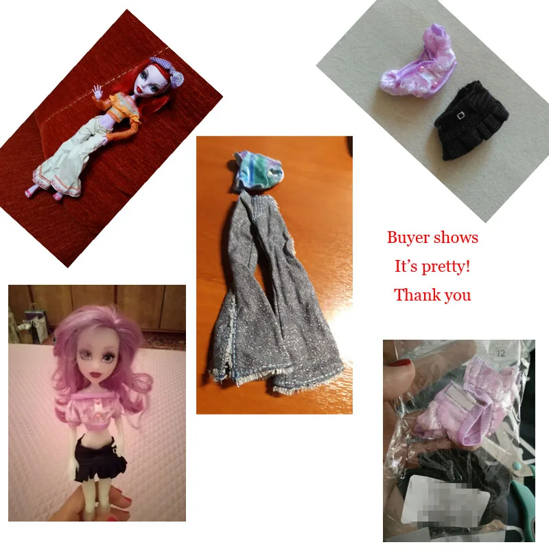 Rosana/качественная повседневная одежда; Одежда для куклы Monster High; одежда; юбка; кофта и штаны; брюки; костюм; Аксессуары для кукол