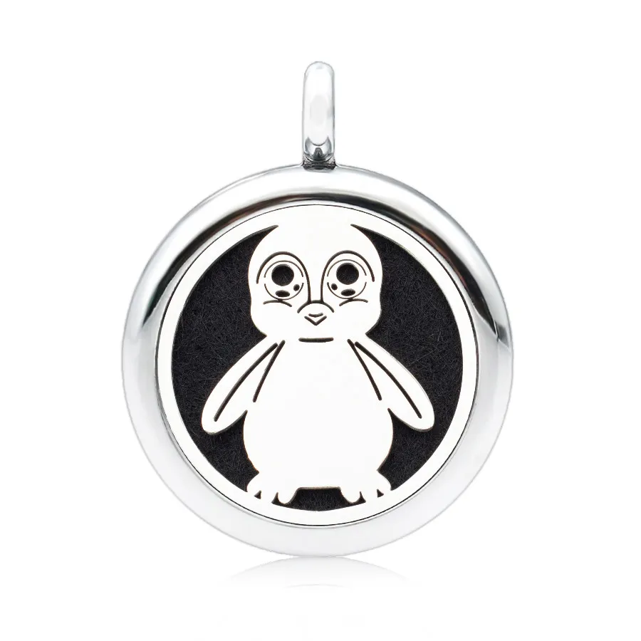 Basketball Lovely little penguin cat 25mm essential oil Perfume diffuser locket pendant necklace fit making 1pad random | Украшения и
