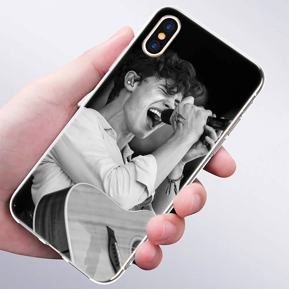 Горячая Шон Мендес плакат Мягкий Силиконовый Модный чехол для Apple iPhone 11 Pro XS MAX XR X 7 8 плюс 6 6s плюс 5 5C 5S SE чехол из ТПУ - Цвет: 003