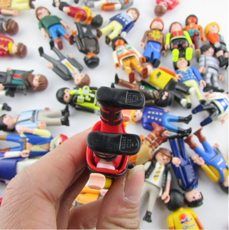 5 шт. игрушки Playmobil набор оригинальных мини фигурки Rider Пираты Карибского моря