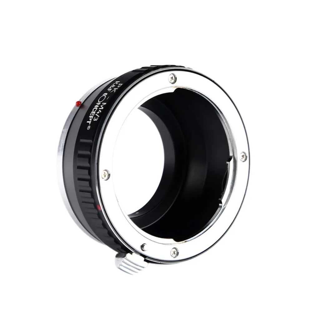 K&ampF CONCEPT Lens Mount Adapter for Pentax K PK to Olympus Panasonic Micro 4/3 M4/3 Camera Body free shipping | Электроника