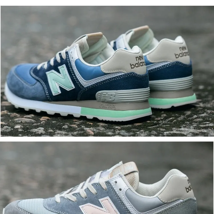 New Balance Nb574 Аутентичные мужские/wo мужские кроссовки для бега, высокое качество классические кроссовки для спорта на открытом воздухе Eur36-44