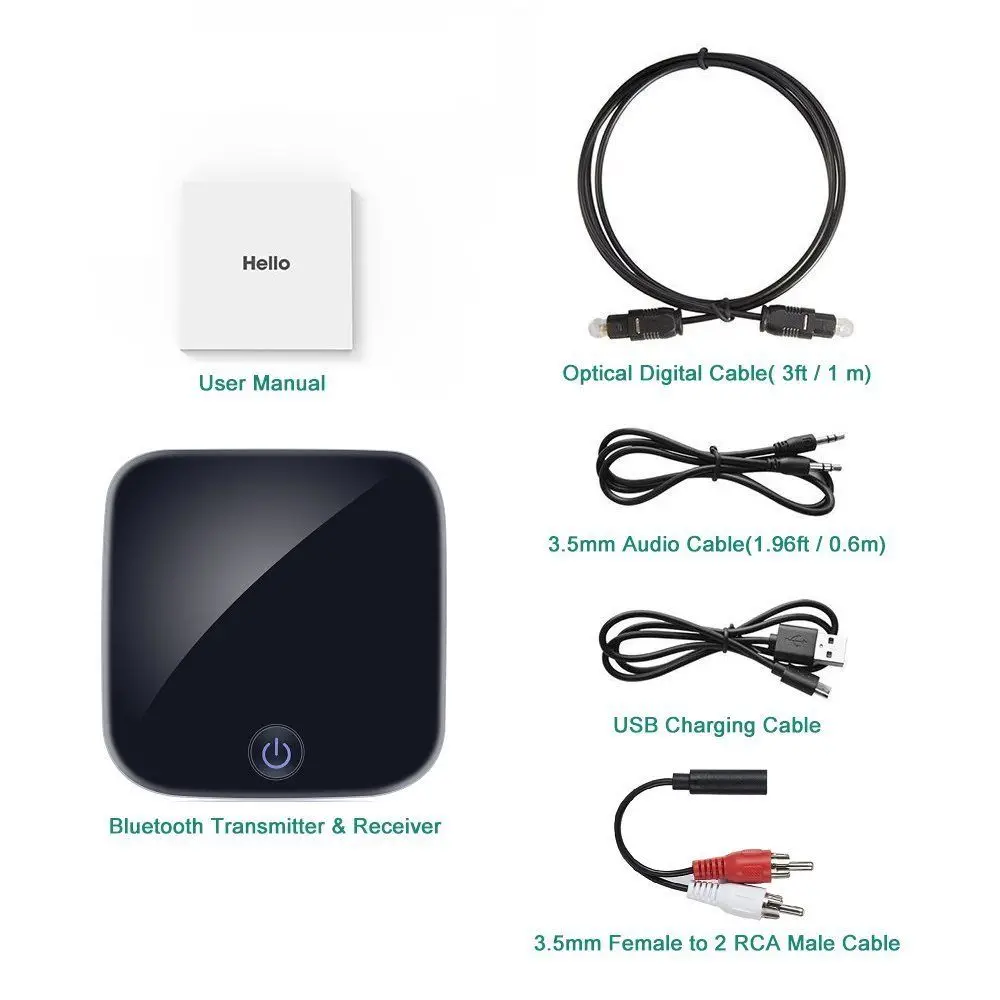CSR Bluetooth аудио передатчик приемник CSR8670 Aptx HD адаптер оптический Toslink/3 5 мм разъем