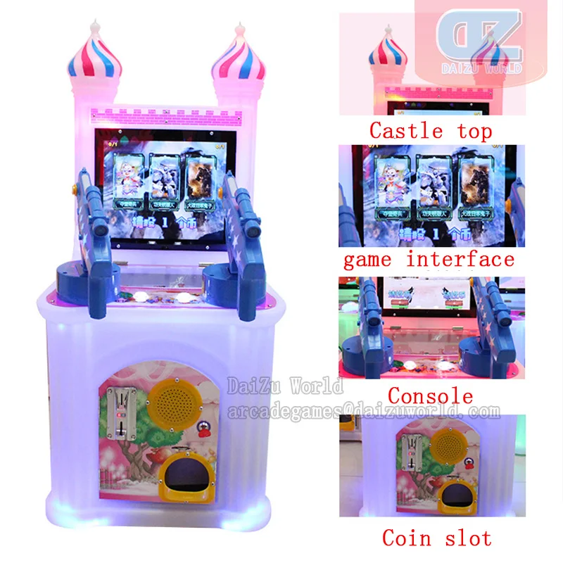 Индии работающие от монет Детские Стрелялки машины игры/вождение автомобиля