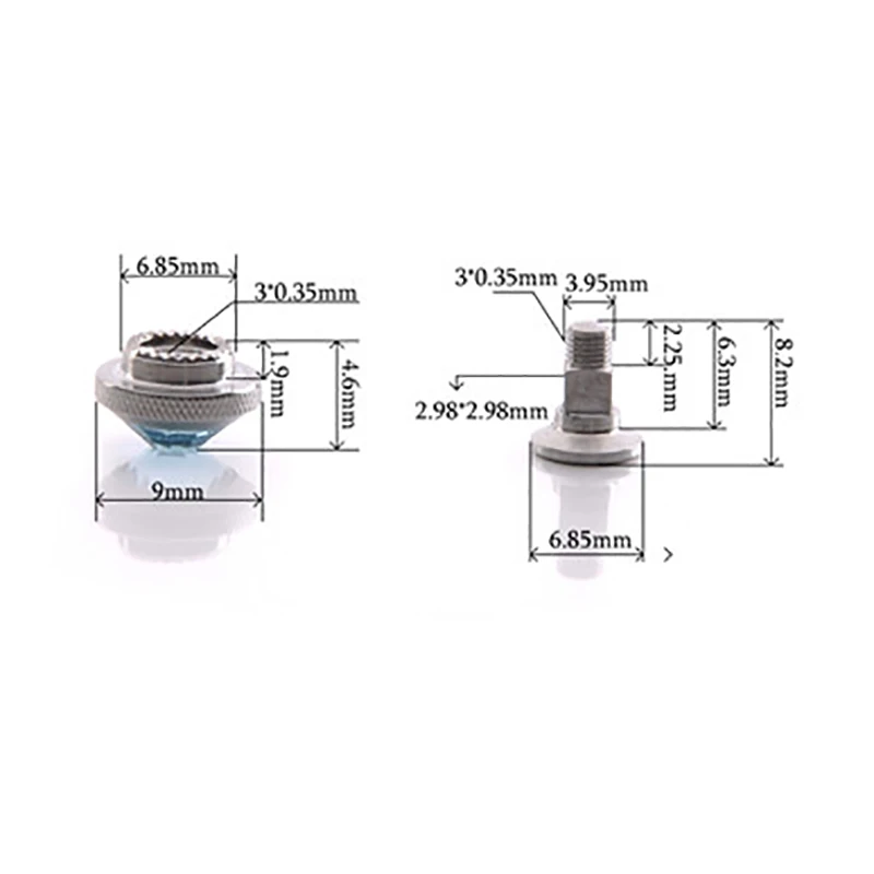 10 компл./лот Парикмахерские ножницы аксессуары Винты Полный набор ножниц для