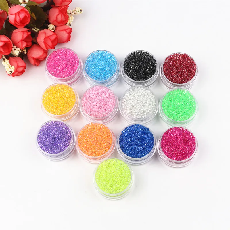 Стеклянные бусины-разделители из чешского стекла 2 мм подходят для сережек