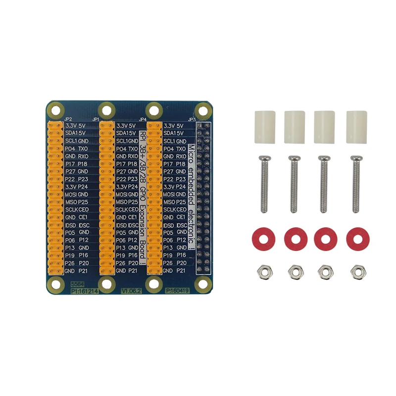 Raspberry Pi 4 Модель B 3x40 Pin GPIO адаптер плата расширения 1 до 3 GPIO модуль для Orange Pi Raspberry Pi 4B/3B+/3B