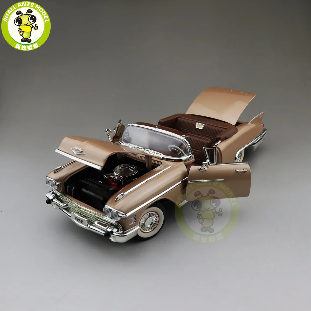 1/18 1958 ELDORADO Биарриц дорожная подпись литая модель автомобиля грузовик игрушки