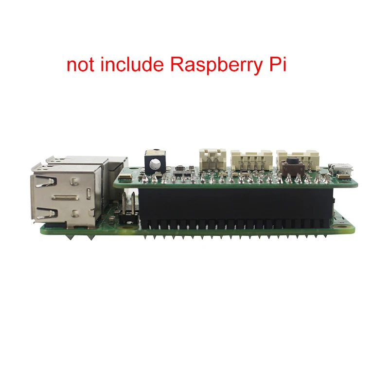 Raspberry Pi Respeaker 2-Mic Pi HAT Интеллектуальный голосовой двойной микрофон совместимый Raspberry Pi 4B/3B+/3B/Zero W