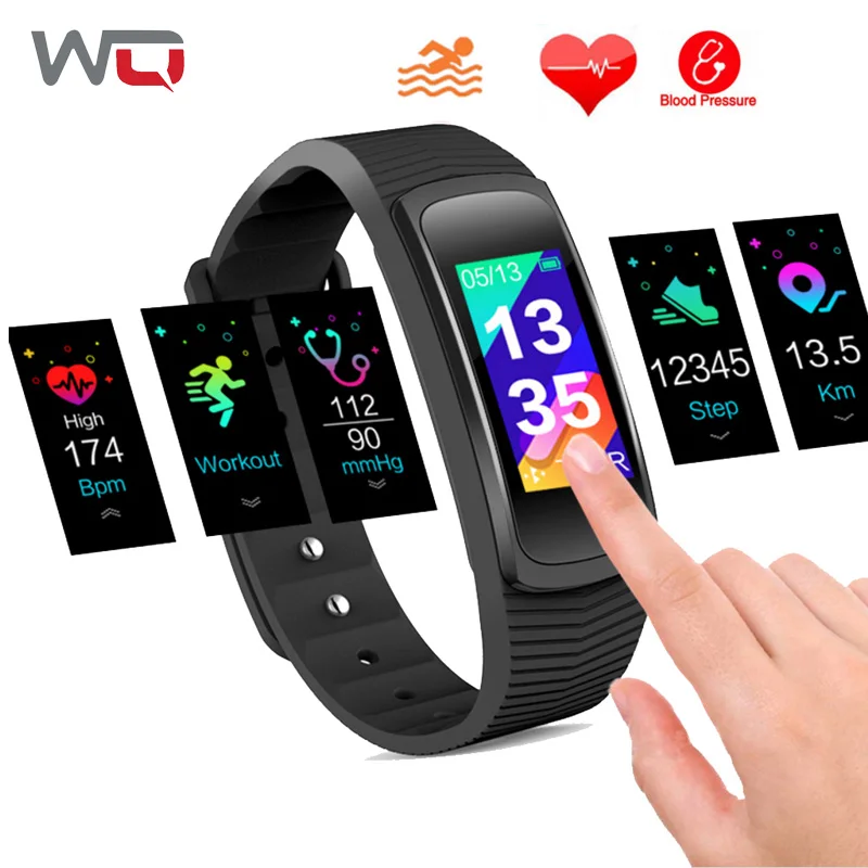 WQ B3 умный Браслет ips Цвет Экран Smart группа крови Давление монитор Фитнес браслет