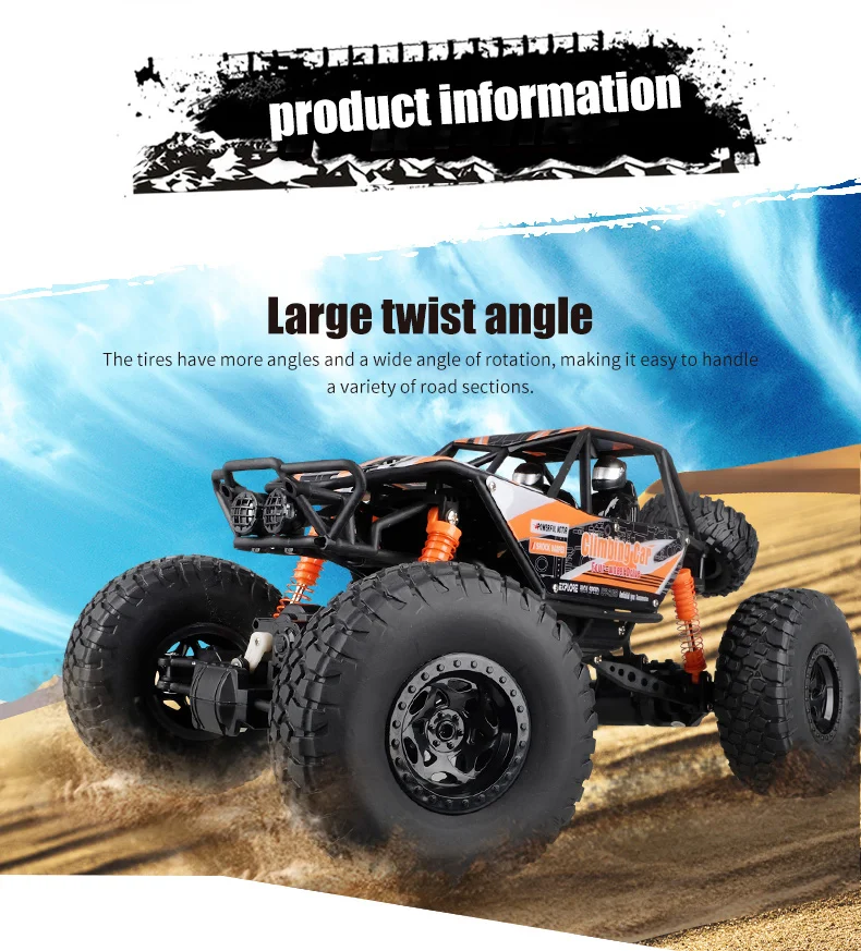 Радиоуправляемая машина 4wd с дистанционным управлением, Игрушечная машина на радиоуправлении, панель багги 4x4, радиоуправляемая модель гусеничного автомобиля