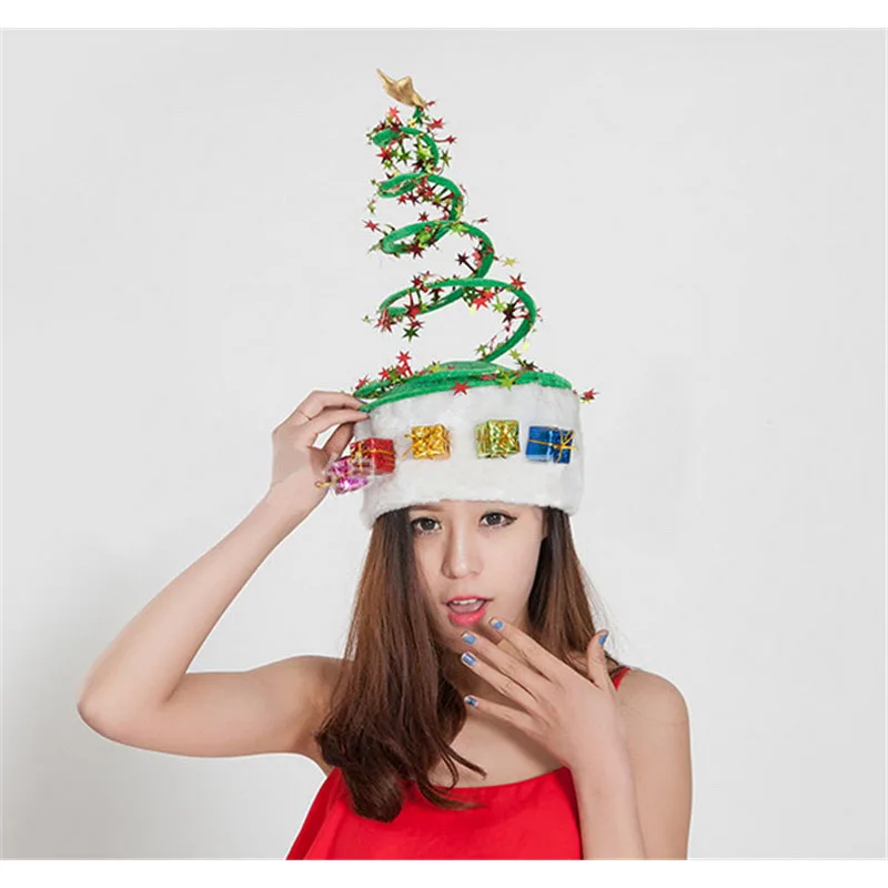 1 шт. креативные оригинальные Весенние шапки рождественские шляпы украшения для