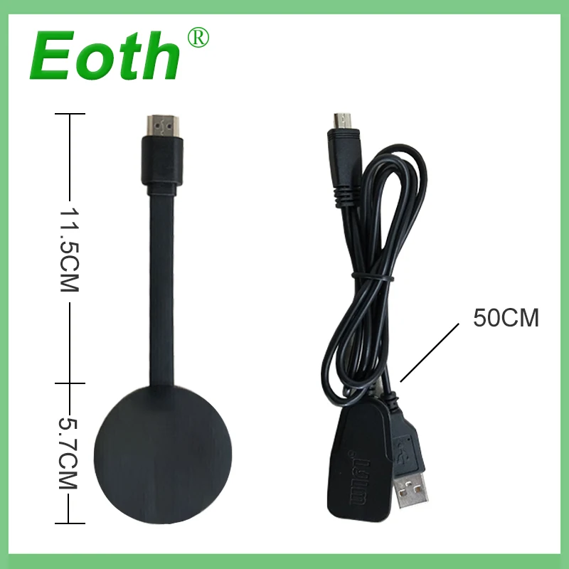 Eoth mi racast 2 Цифровой hd медиа видеостример 3nd поколения 2017 беспроводной передачи