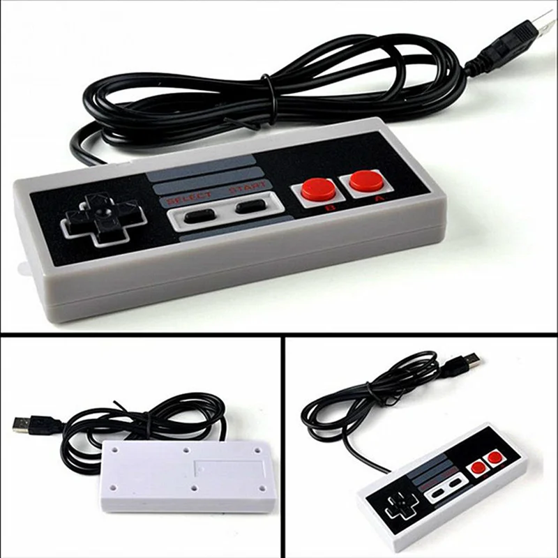 Проводной USB игровой контроллер в классическом ретро стиле 1 шт. джойстик Windows ПК
