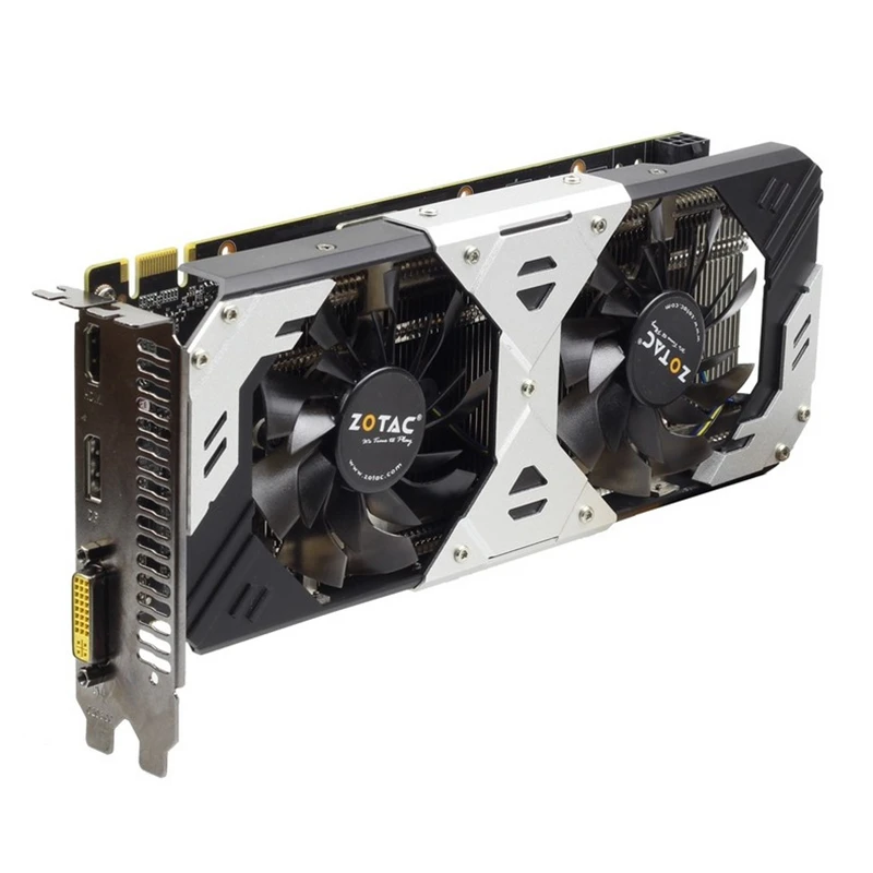 Оригинальная видеокарта ZOTAC GTX 960 4GB GPU, видеокарта GeForce GTX960-4GD5, 128 бит, видеокарта PCI-E для nVIDIA GM206 4GD5, HDMI