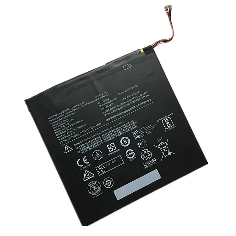 7XINbox 3,7 V 33.3Wh LENM1029CWP ноутбук Батарея для lenovo MIIX310 серии планшет 5B10L60476 1ICP4/72/138-2