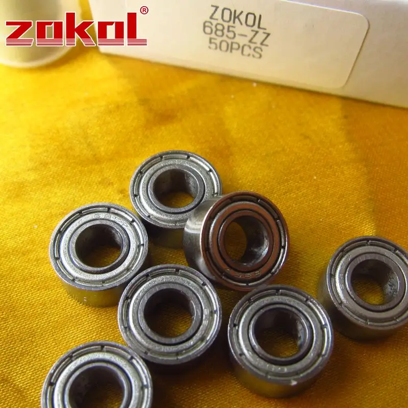 ZOKOL 685 ZZ подшипник P5Z4 миниатюрный 685ZZ радиальный шарикоподшипник 5*11*5 мм 5*11*3 |