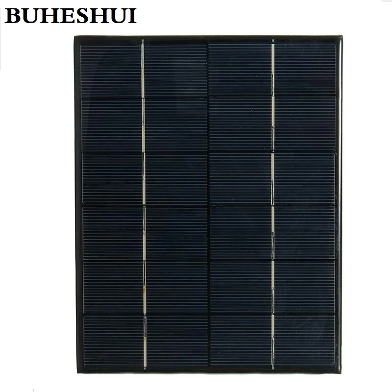 Модуль солнечной батареи BUHESHUI 6 Вт 5 2 4 3 в система зарядки сделай сам|solar cell|solar cell