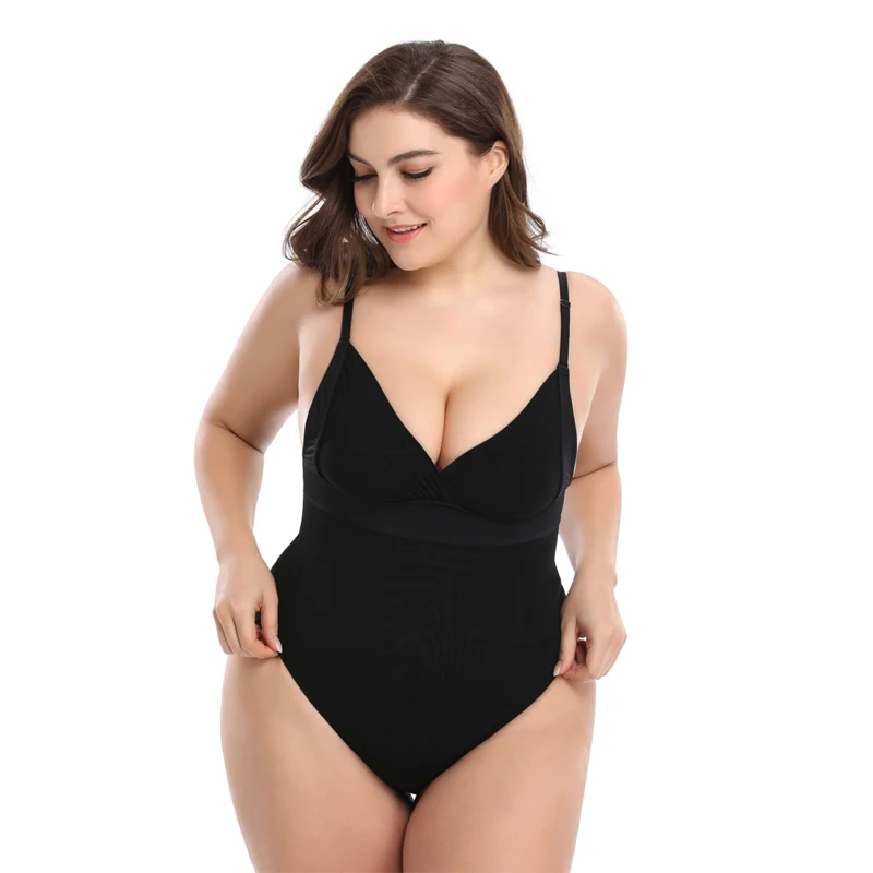 Женское боди моделирующее на лямках Корректирующее белье утягивающее