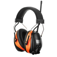 electronic bluetooth earmuffs nrr 25db hearing protection am fm radio headphones noise canceling adjustable shooting ear muffs