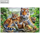 DIY Алмазная картина тигр картинка с животными для вышивки со стразами Стразы Алмазная мозаика вышивка крестиком Декор подарок
