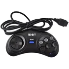 Игровой контроллер для SEGA Genesis, 16-битный ручной контроллер, 6-кнопочный геймпад для SEGA MD, игровые аксессуары