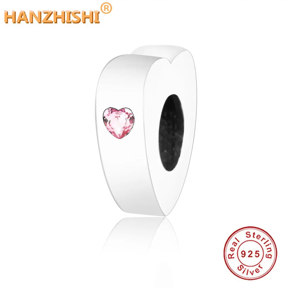 Браслет Pandora Charms бусины из стерлингового серебра 925 подарок на день Святого Валентина DIY ювелирные изделия для женщин Grlfriend Berloque - Цвет: PP0858