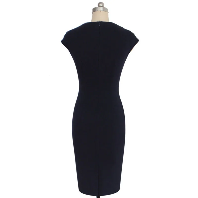 Женское платье карандаш без рукавов с цветочным принтом длиной до колена 2018|pencil