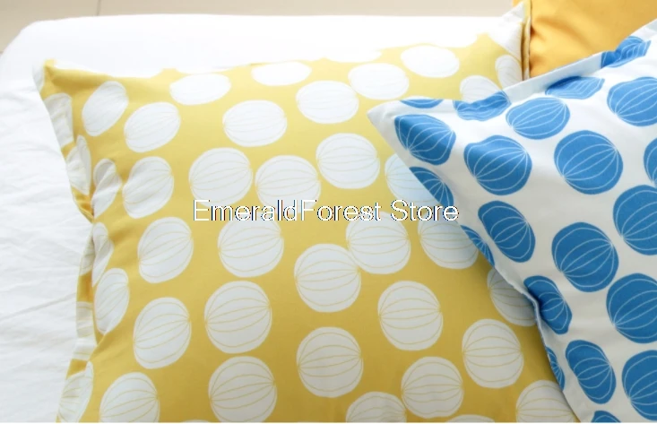 High quality imported cotton oxford cloth Nordic style printed fabric handmade DIY gold bag 90cmx150cm | Дом и сад