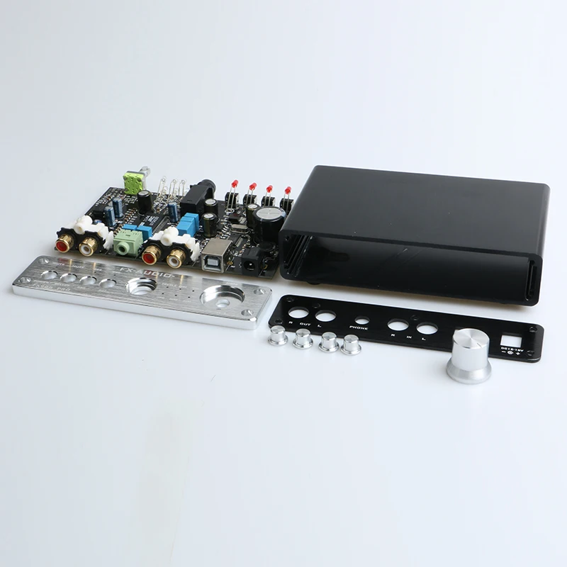 FX-AUDIO FX-98S PR0 звуковой процессор HIFI USB DAC аудио предусилитель PCM2704 amp JRC NJW1144 MAX9722 гарнитура усилитель