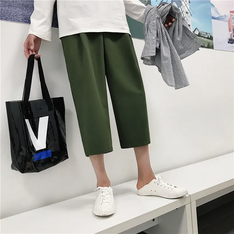 

Chinese Style Casual Men Harem Pants Men Jogger Pants Men Fitness Trousers Male Harajuku Wide Leg Pants 3XL