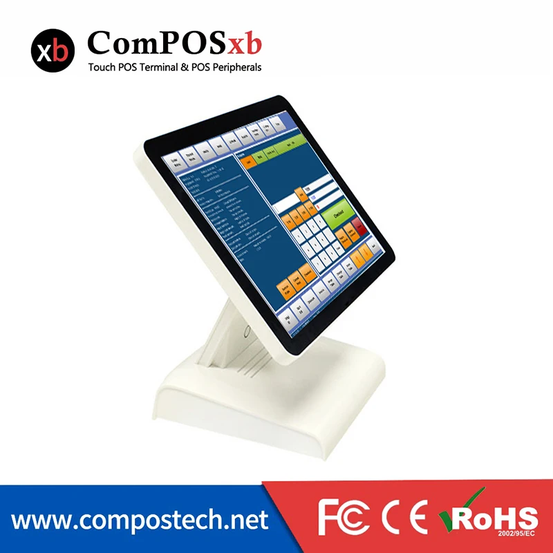 Напрямую с фабрики солевые 15 дюймов сенсорный экран Экран POS Системы/POS машина
