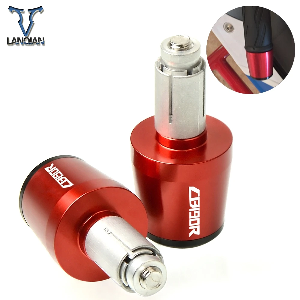 Мотоцикл CNC алюминиевые аксессуары ручной бар концы рукоятка слайдер шапки для