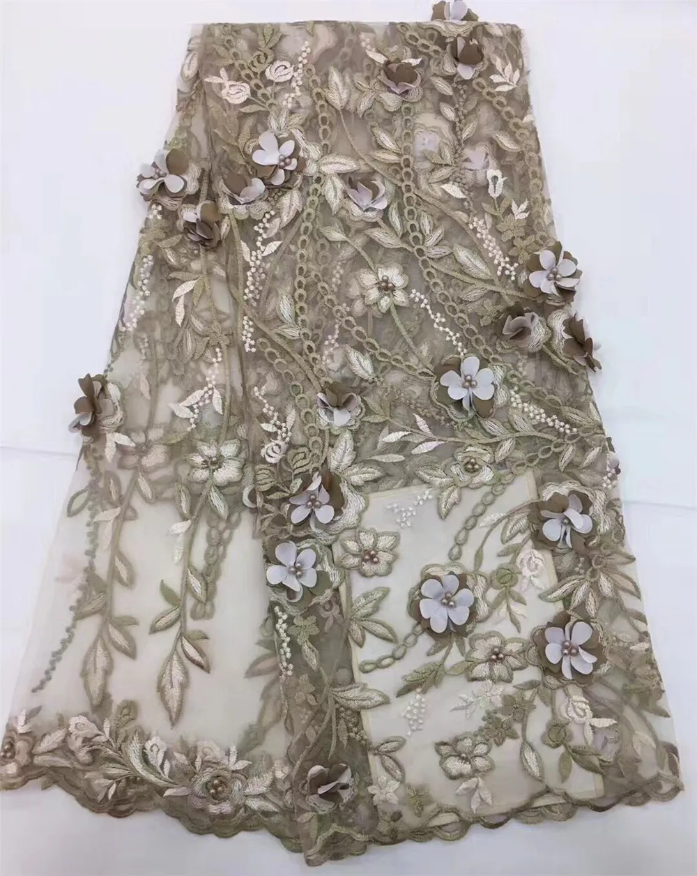 В нигерийском стиле последние кружевной ткани 2018 высокое качество кружева