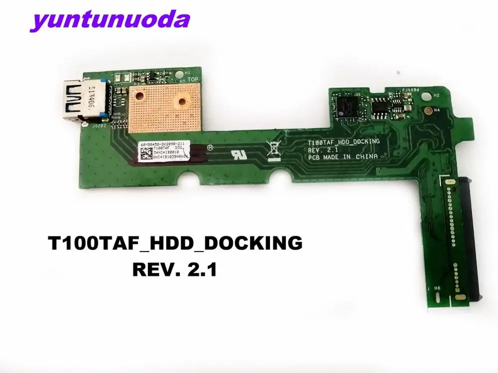 

Оригинал для ASUS T100TAF HDD USB плата t100taf_hdd_dock REV. 2,1 Протестировано, хорошая Бесплатная доставка