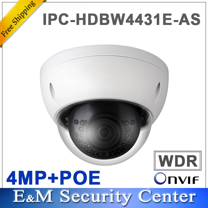 Original DH 4MP IPC-HDBW4431E-AS replcae IPC-HDBW4421E-AS and IPC-HDBW4421E IR mini Dome Network Camera | Безопасность и защита