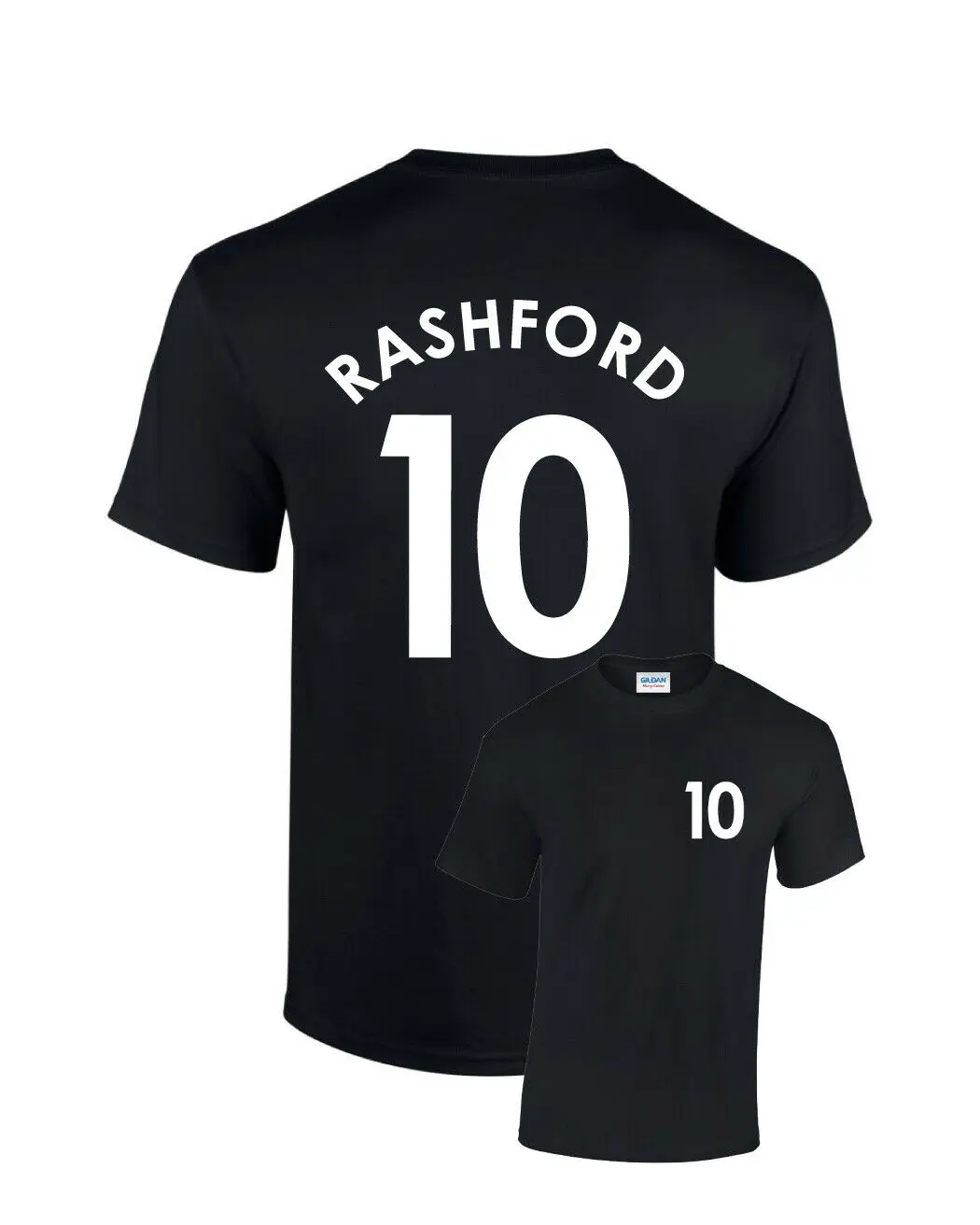 Детская Футбольная Футболка Marcus Rashford No.10 модная футболка унисекс для мужчин и
