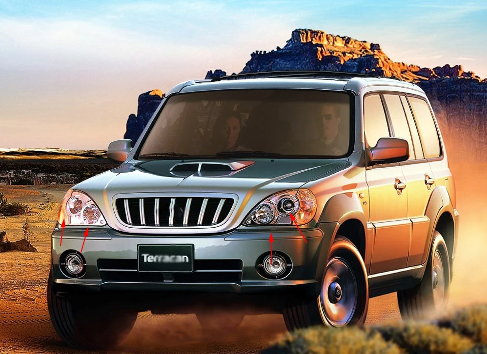 Для Hyundai терракан 2001-2007 белый и янтарный двойной цвет хлопок светодиодный комплект ангельских глаз halo Кольцо DRL указатель поворота