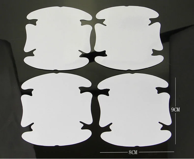 Наклейка на дверную ручку автомобиля 8 шт.| |