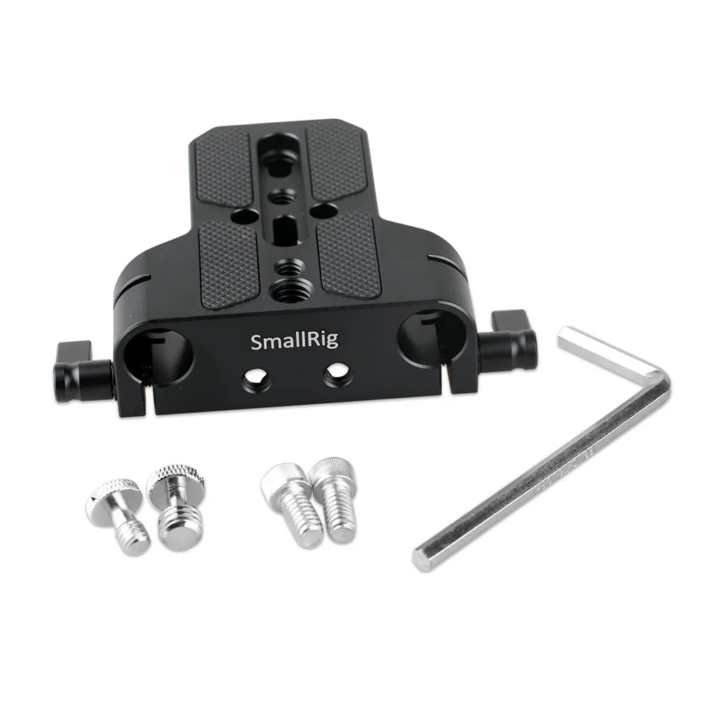 Универсальная пластина для камеры SmallRig DSLR с Двойным Зажимом 15 мм Sony FS7/ A7 serieso